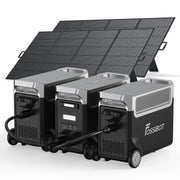 2×420W Draagbaar Zonnepaneel