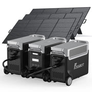 3×420W Draagbaar Zonnepaneel
