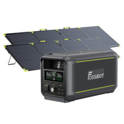 F3000 + 2xSP200 Pro Bifacial Draagbaar Zonnepaneel (200W)
