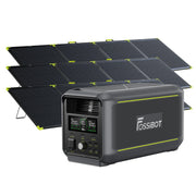 F3000 + 3xSP400 Pro Bifacial Draagbaar Zonnepaneel (400W)