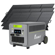 3×420W Draagbaar Zonnepaneel