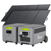 2×420W Draagbaar Zonnepaneel