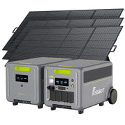 3×420W Draagbaar Zonnepaneel